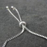 Genuine Garnet Bolo Bracelet Stainless Steel