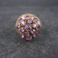 Vintage 10K Amethyst Harem Thai Princess Ring Size 7