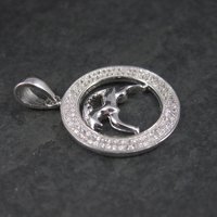 Sterling Zodiac Capricorn Pendant