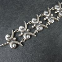Mark Wasserman Samara Bracelet Sterling Silver 7 Inches Vintage