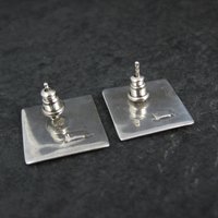 Vintage Sterling Dragon Earrings