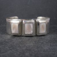 Mother of Pearl Cuff Bracelet 7 Inches