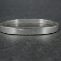 Sodalite Bangle Bracelet Vintage Sterling Mexican Silver