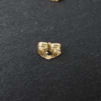 Large Lot of 68 Pieces 14K Gold Filled Butterfly Wing Nuts Earring Backs