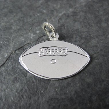Vintage Sterling Football Charm Beau