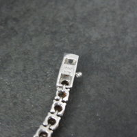 Madeira Citrine Tennis Bracelet Sterling Silver 7.5 Inches