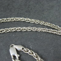 Large Sterling Silver Native American Inlay Pendant Necklace