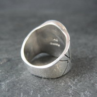 Vintage Sterling 14K Kokopelli Ring Size 6