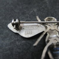 Vintage Art Deco Bee Brooch German DLV Greifen Kunst