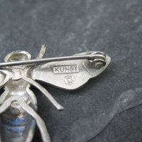 Vintage Art Deco Bee Brooch German DLV Greifen Kunst