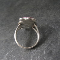 Vintage Southwestern Sterling Purple Spiny Oyster Ring Size 9 Signed