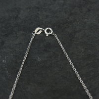 Vintage 14K Peacock Pearl CZ Necklace 17 Inches