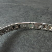 Colleen Lopez Rose de France Sapphire and Diamond Sterling Silver Bracelet