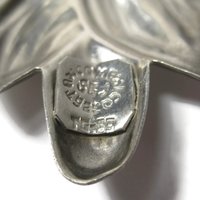 Vintage Mexican Sterling Lily Brooch Pendant Salvador Garcia Jaimez