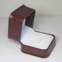 Maroon Engagement Ring Box