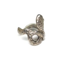 Vintage Sterling Snake Ring Size 6.5
