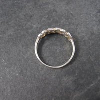 Vintage Sterling Heart Ring Size 8.75