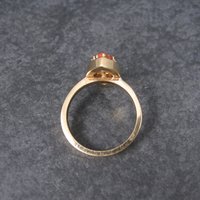 Vintage 14K Coral Ring Size 6.25