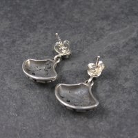 Vintage Sterling Victorian Style Earrings