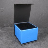 Blue and Black Magnetic Ring Box