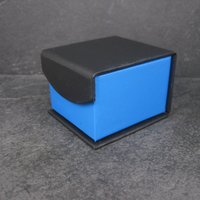 Blue and Black Magnetic Ring Box