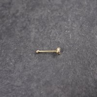 14K Nose Stud 20 Gauge Nose Bone