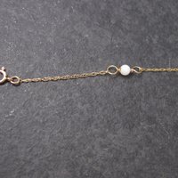 Dainty Vintage 14k Pearl Bracelet 9.5 Inches