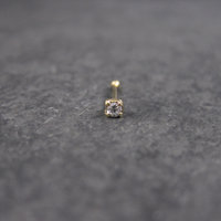 14K Nose Stud 20 Gauge Nose Bone