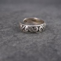 Vintage Sterling Toe Ring