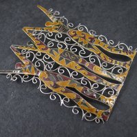 Celebrating Women Brooch Vintage Sterling Silver and Enamel