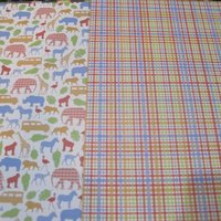 Boys 12x12 Robot Cowboy Scrapbook Paper 12 Pieces Plus Embellishments