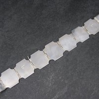 Navajo Sterling Kokopelli Spirit Bear Bracelet 7.5 Inches