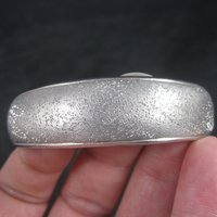 Vintage Sterling Delfina Cuff Bracelet Charles Garnier 6.5 Inches