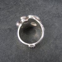 Sterling Sajen Moonstone Iolite Ring Size 7.5