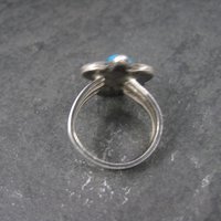 Vintage Southwestern Sterling Turquoise Ring Size 7