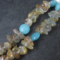 Estate Handmade Mother of Pearl Gemstone Bracelet