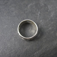 Vintage 90s Sterling Norse Viking Band Ring Size 6