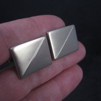 Estate Gold Tone Cufflinks