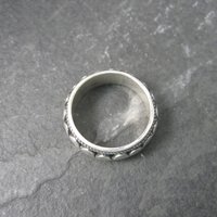 Vintage Sterling Circle Band Ring Size 6