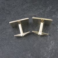 Estate Gold Tone Cufflinks