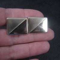 Estate Gold Tone Cufflinks