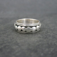 Vintage Sterling Circle Band Ring Size 6