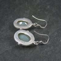 Vintage Sterling Chalcedony Earrings