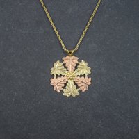 Landstroms Black Hills Gold Pendant Necklace