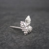 Estate Black Hills Silver Leaf Tie Tack