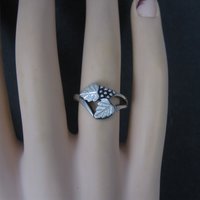 Vintage Black Hills Silver Ring Size 6.25