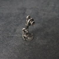 Sterling Antique Telephone Charm