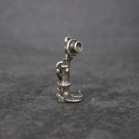 Sterling Antique Telephone Charm