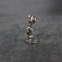 Sterling Antique Telephone Charm