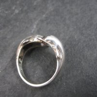 Vintage Sterling Dolphin Ring Size 5.5